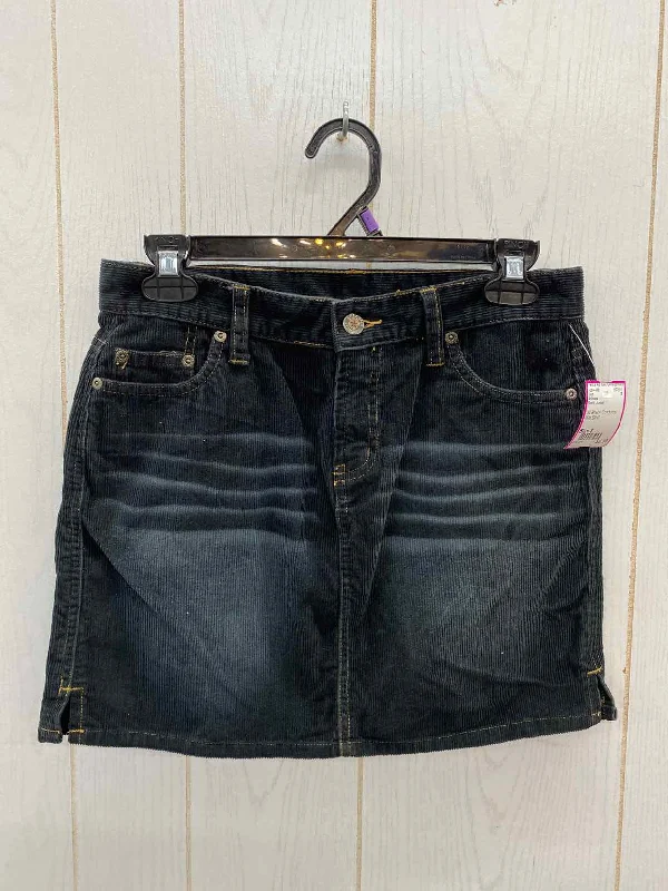 Arizona Black Junior Size 3 Skirt linen skirt natural