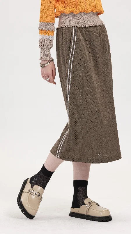 Basketball Mesh Skirt cotton skirt soft