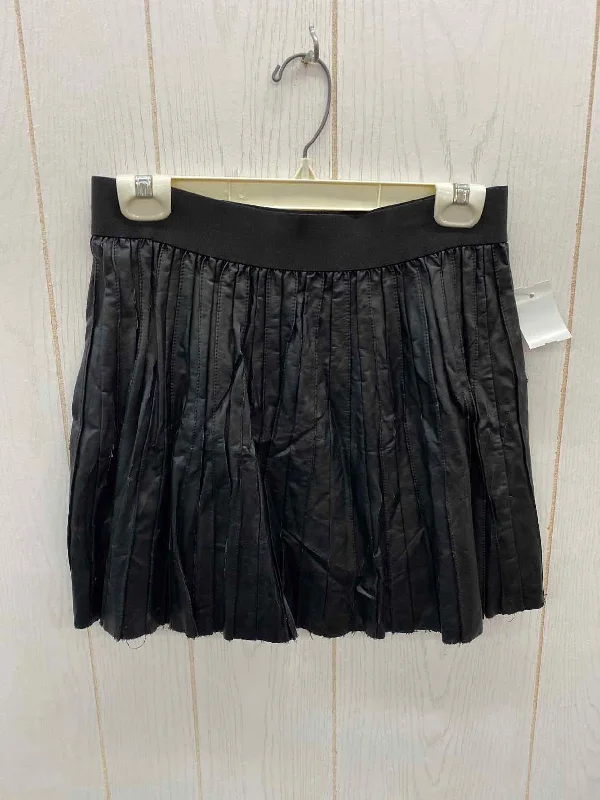 Black Womens Size 6 Skirt denim skirt durable