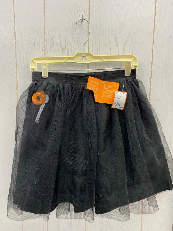 Black Womens Size OS Skirt wool skirt sturdy