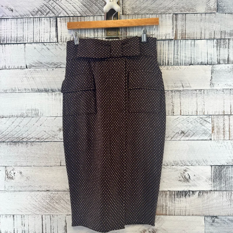 Diane Von Furstenburg Size 4/6 Skirt zip skirt side