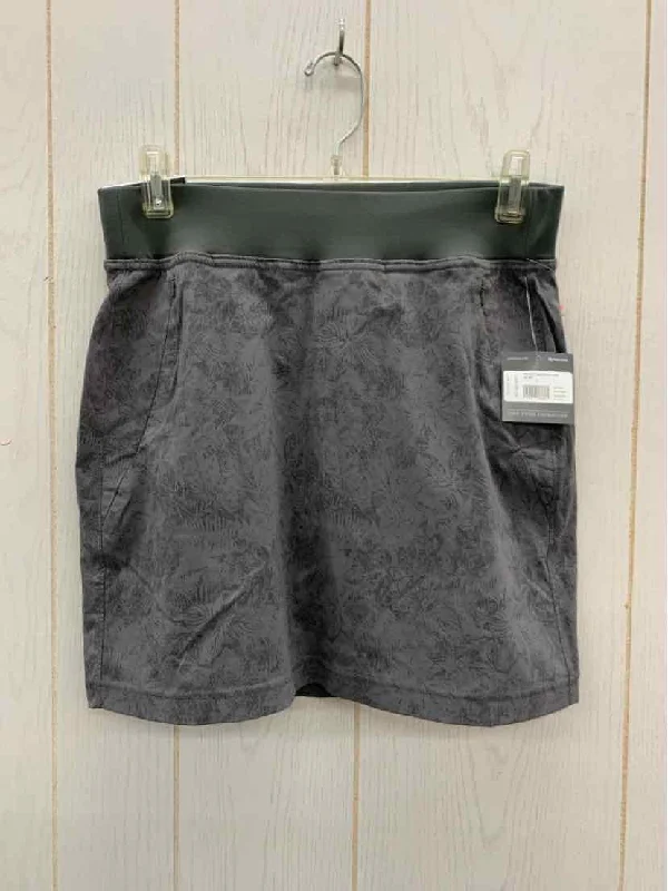 Eddie Bauer Gray Womens Size 2 Skirt chiffon skirt lightweight