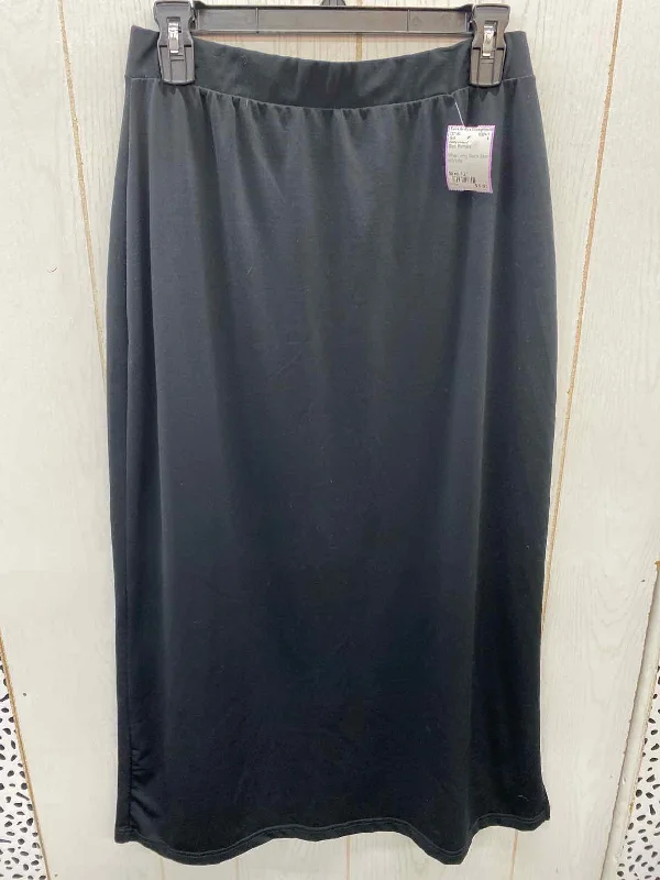 Kathy Ireland Black Womens Size 12 Skirt boho skirt vibe