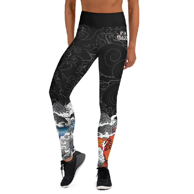 "Koi Fish" - Women's Performance  Leggings