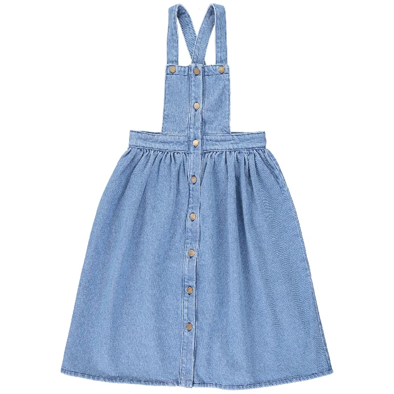 Mikaela Denim Skirt-3years linen skirt natural