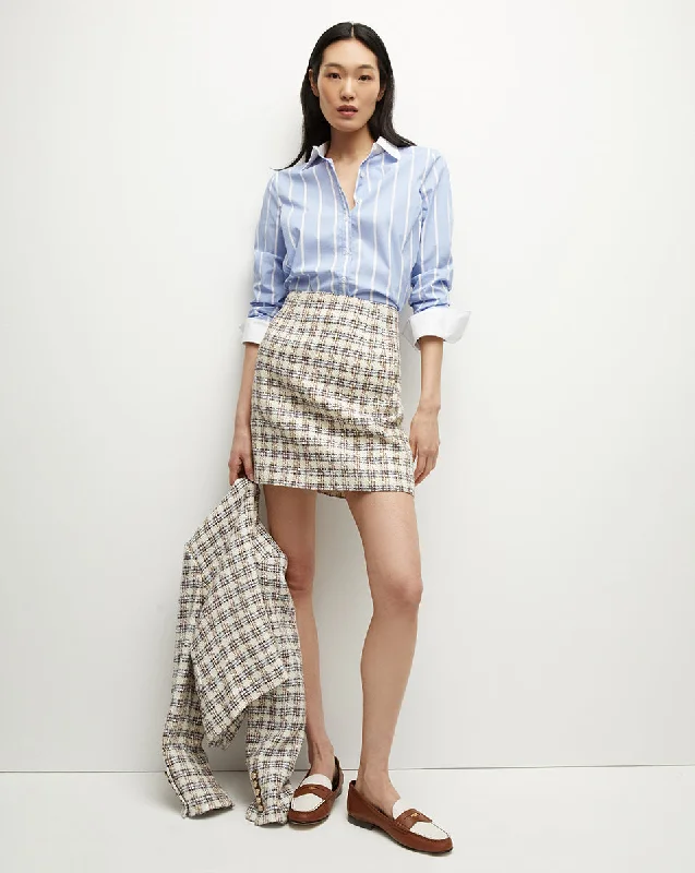 Roman Tweed Skirt velvet skirt sumptuous