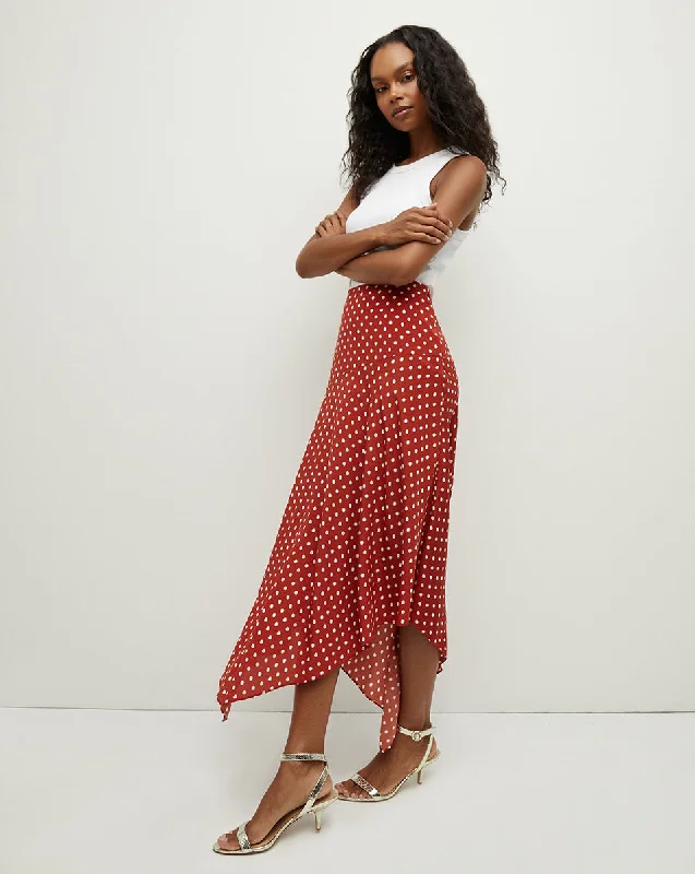 Rosemary Polka-Dot Skirt lace skirt intricate