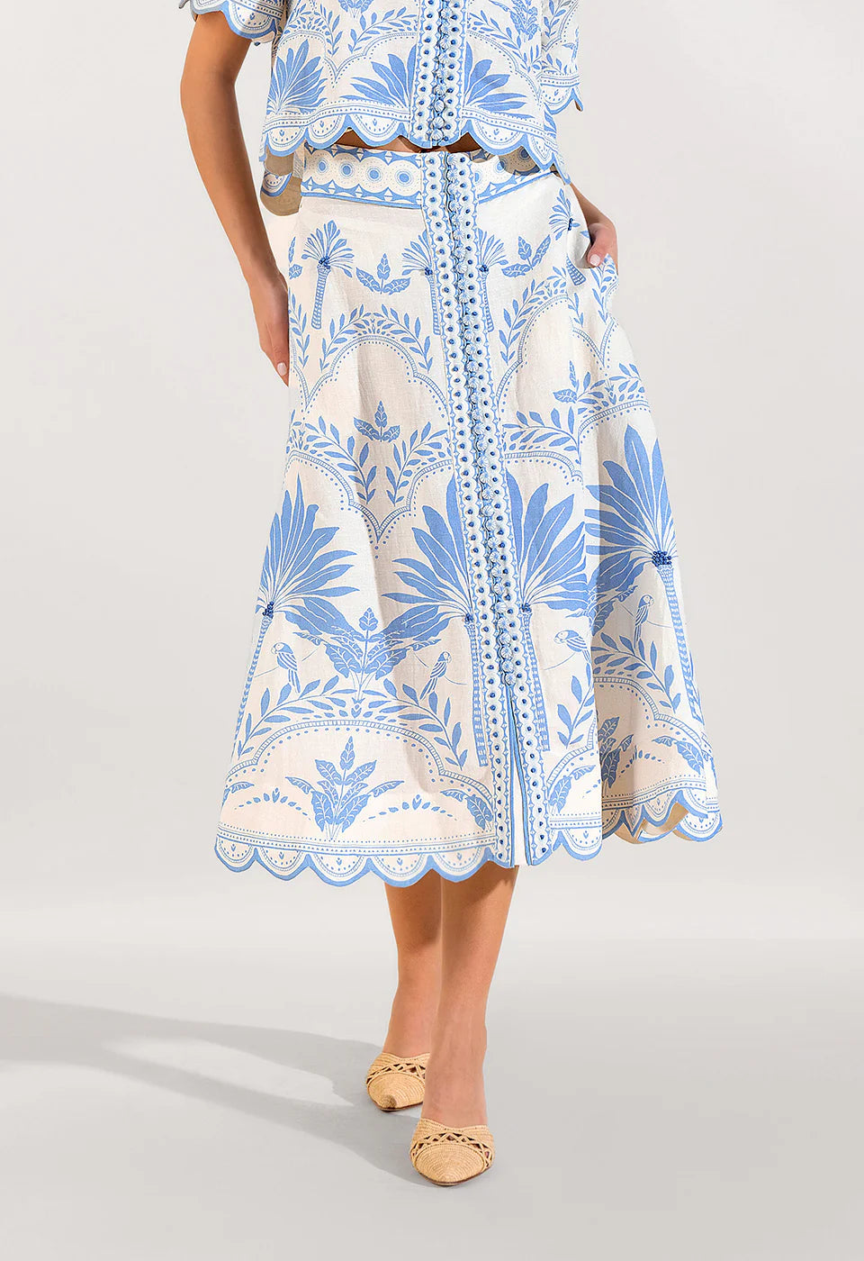 Sanne Skirt floral skirt print