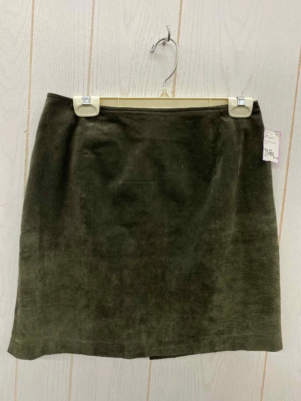 Sonoma Olive Womens Size 10P Skirt wool skirt sturdy