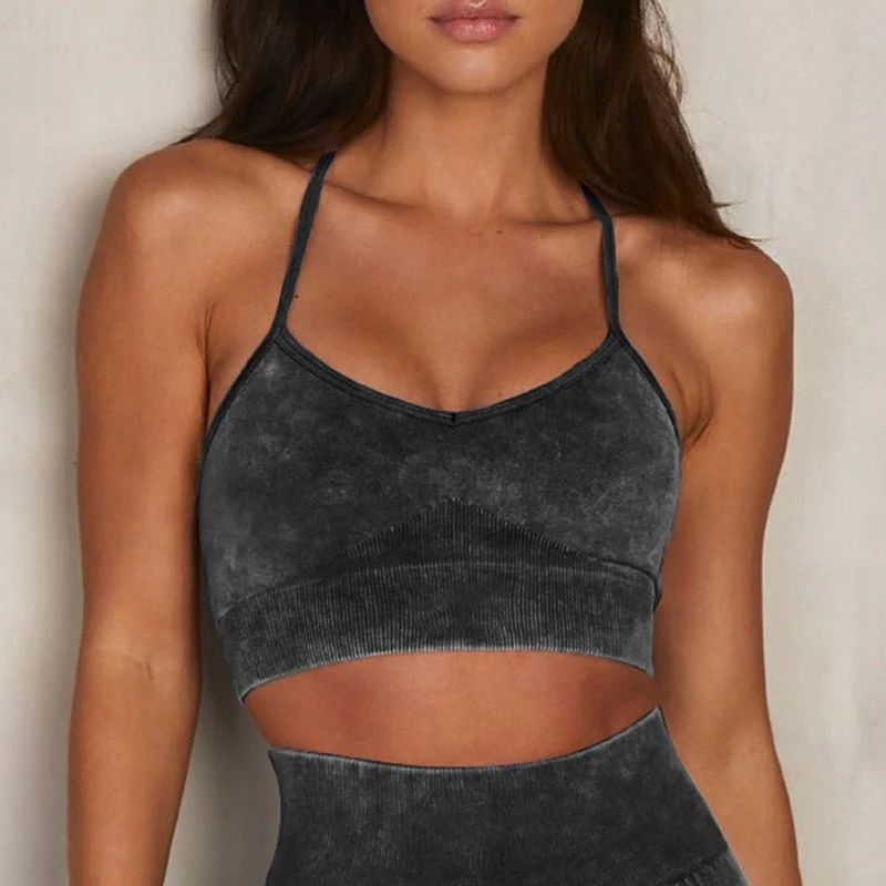 Black Sports Bra