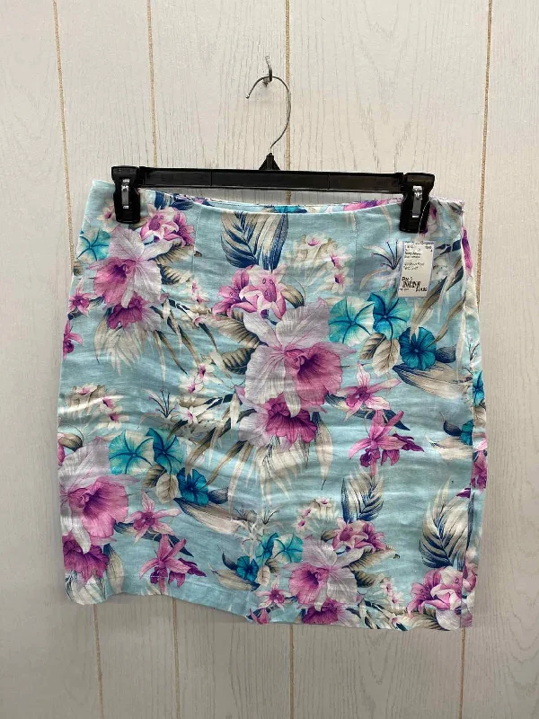 Tommy Bahama Blue Womens Size 6 Skirt lightweight skirt design