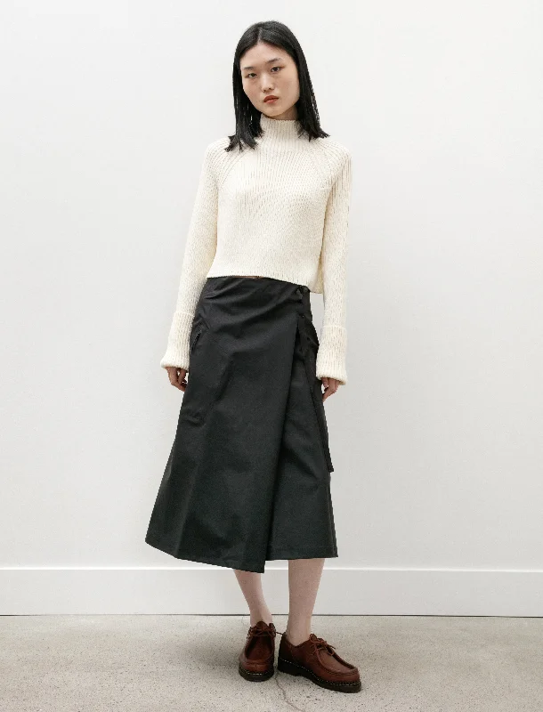 Lota Skirt Black AW24 lightweight skirt design