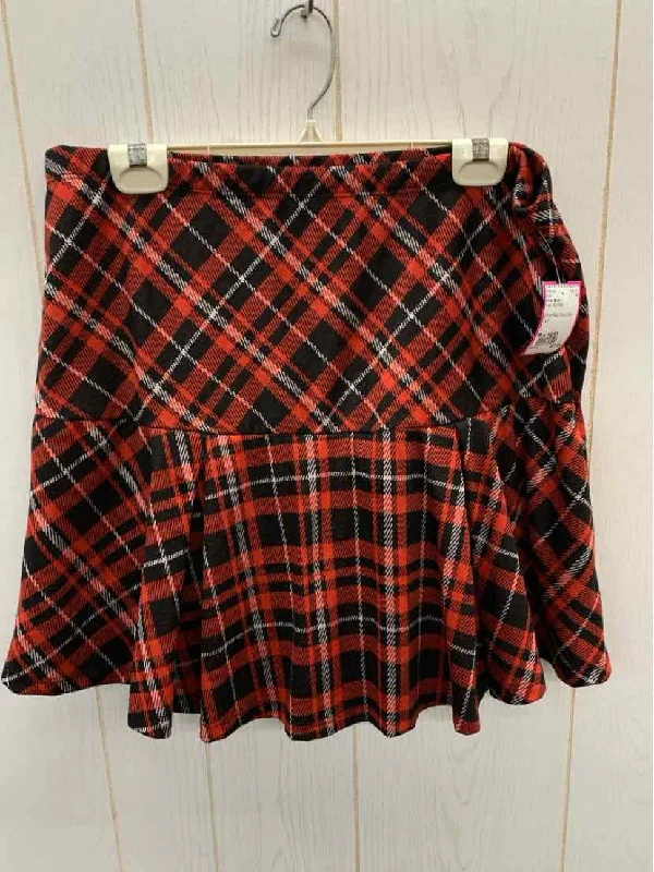 White Birch Red Womens Size 16/18 Skirt cashmere skirt fine