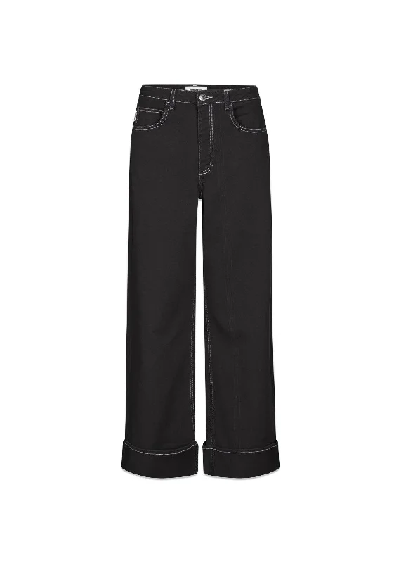 KonradMD jeans - Washed Black