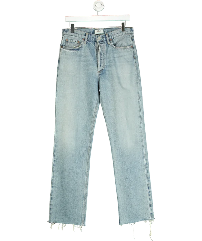 AGOLDE Blue Distressed Hem Jeans W27