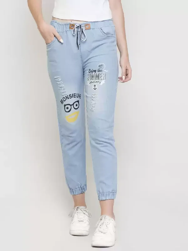 TANDUL  Jogger Fit Women Multicolor Jeans