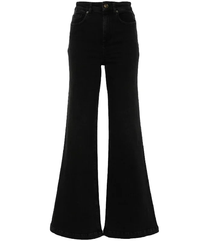 Twinset Jeans Nero Donna