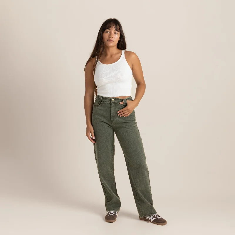 HWY 1 Jeans - Moss