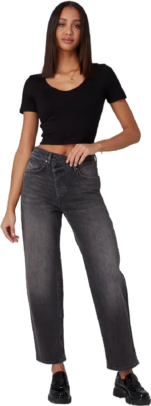 Baker High Rise Crossover Jeans - Women's|-|Jean croisé à taille haute Baker - Femme