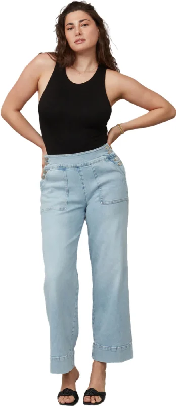 Colette High Rise Wide Leg Jeans - Women's|-|Jean à jambe large à taille haute Colette - Femme