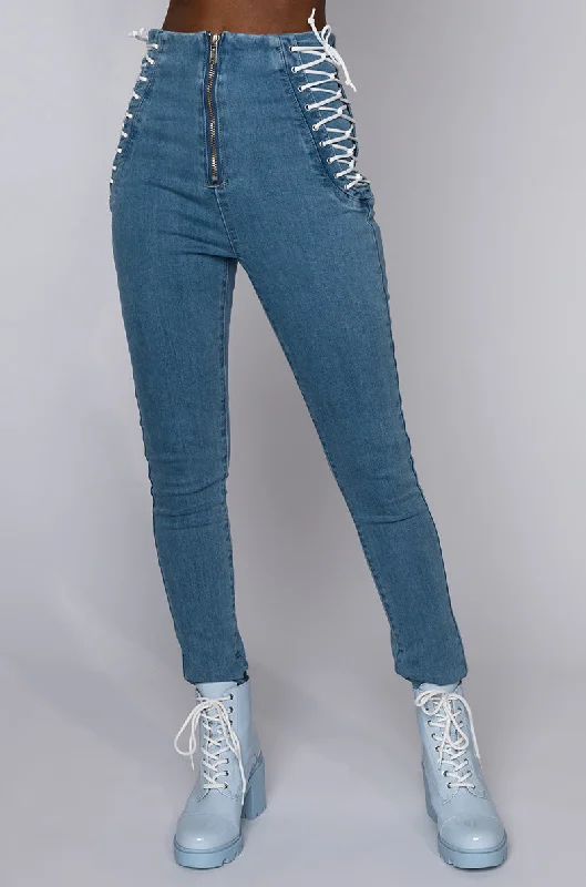 MARGOT LACE SKINNY JEANS