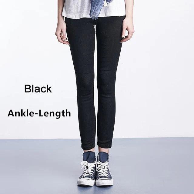 Black  Ankle-Length